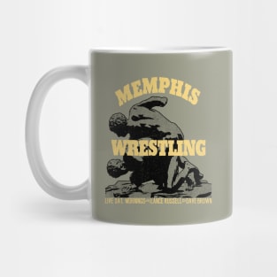 Memphis Wrestling with Lance Russell and Dave Brown Mug